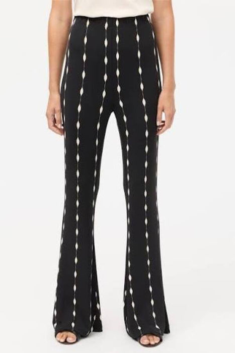 Johnny Was Jade Black Lilith Mollee Flare Pants L63225-E