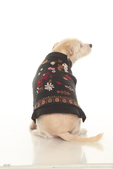 Johnny Was Zuzu Embroidered Dog Sweater M69423