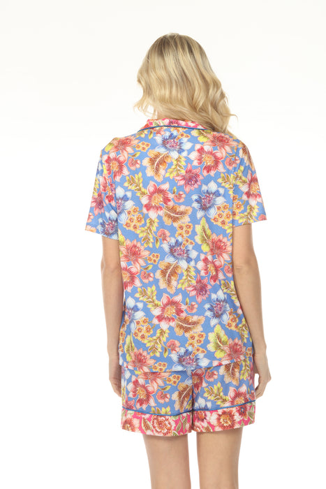 Johnny Was Leilah Jonesy Short Sleeve Short Pajama Set MS0123