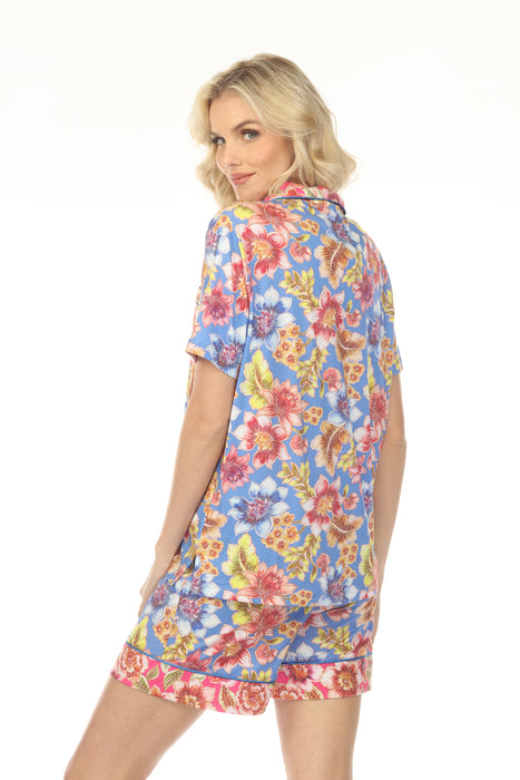 Johnny Was Leilah Jonesy Short Sleeve Short Pajama Set MS0123
