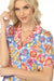 Johnny Was Leilah Jonesy Short Sleeve Short Pajama Set MS0123