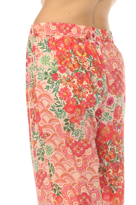 Johnny Was Mariposa Floral Cotton Sleep Set MS0625-M