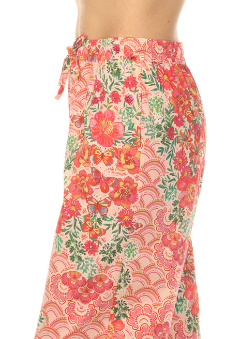 Johnny Was Mariposa Floral Cotton Sleep Set MS0625-M