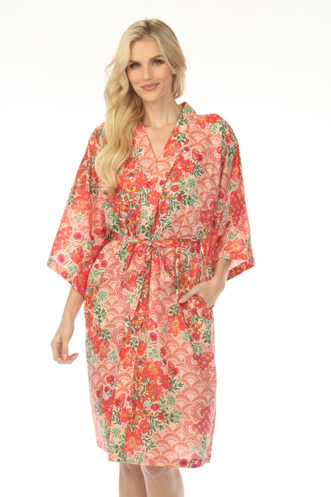 Johnny Was Mariposa Sleep Robe MS0725-M