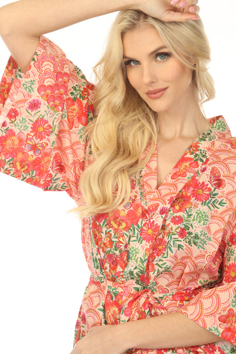 Johnny Was Mariposa Sleep Robe MS0725-M