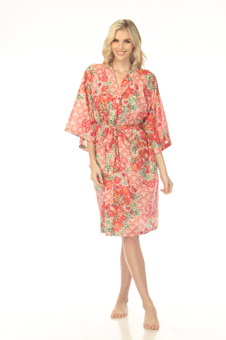 Johnny Was Mariposa Sleep Robe MS0725-M