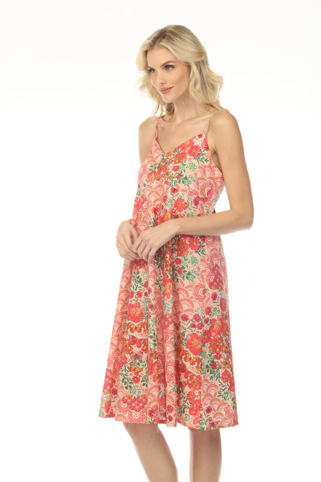 Johnny Was Mariposa Floral Cotton Sleep Dress MS0825-M