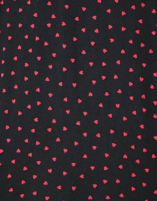 PJ Salvage Black Sweet Dreams Long Sleeve Pajama Top RRSDLS