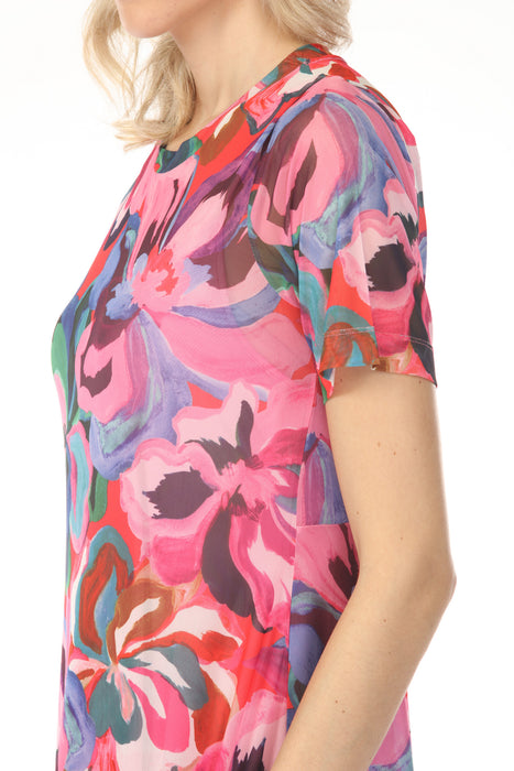 Johnny Was JWLA Ambre Mesh Tee Dress Slip R39225-4