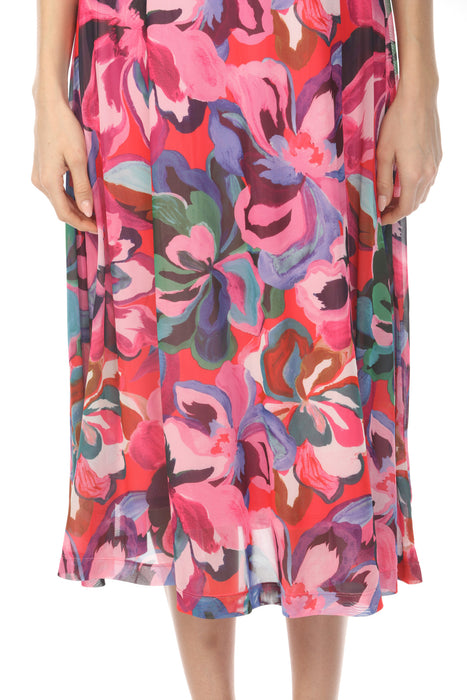 Johnny Was JWLA Ambre Mesh Tee Dress Slip R39225-4