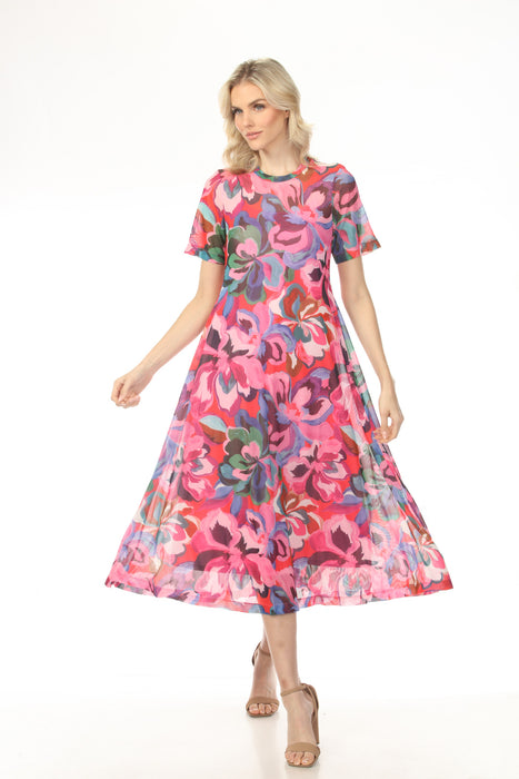 Johnny Was JWLA Ambre Mesh Tee Dress Slip R39225-4