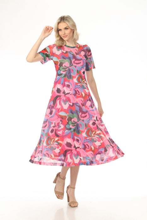 Johnny Was JWLA Ambre Mesh Tee Dress Slip R39225-4