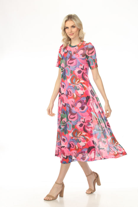 Johnny Was JWLA Ambre Mesh Tee Dress Slip R39225-4