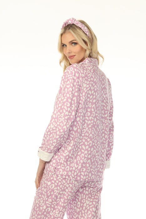 PJ Salvage Lilac Live Life Cozy 3-Piece Pajama Set RKFLPJ