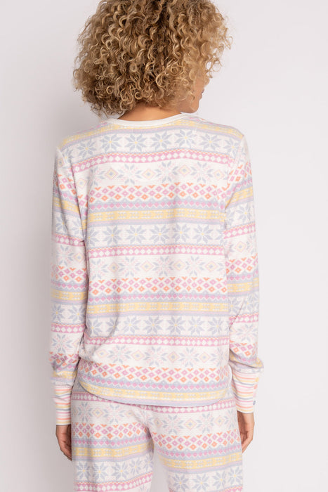 PJ Salvage Ivory Nordic Nights Pajama Set RKNNLS/RKNNP2