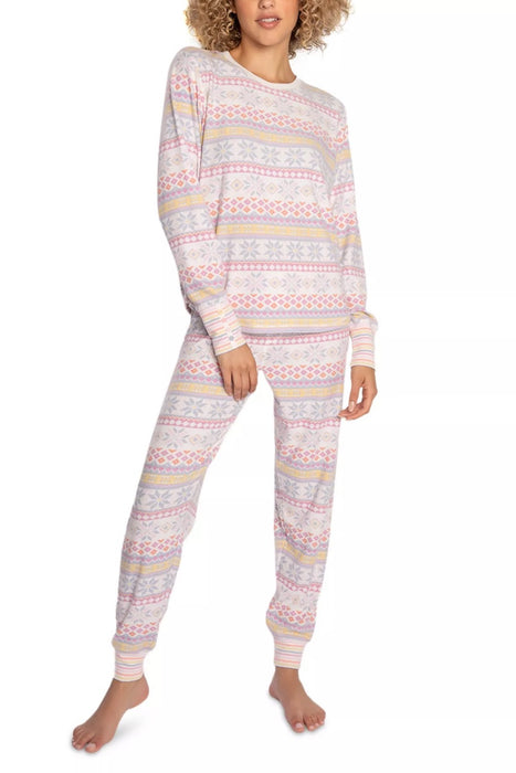 PJ Salvage Ivory Nordic Nights Pajama Set RKNNLS/RKNNP2