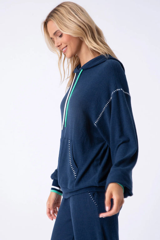 PJ Salvage Navy Ocean Breeze Hoodie RNOBHD