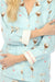 PJ Salvage Ice Blue Espresso Martini Flannel Pajama Set RP8FLPJ
