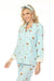PJ Salvage Ice Blue Espresso Martini Flannel Pajama Set RP8FLPJ
