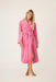 PJ Salvage Navy/Fuchsia Velvety Velour Robe RPVVR