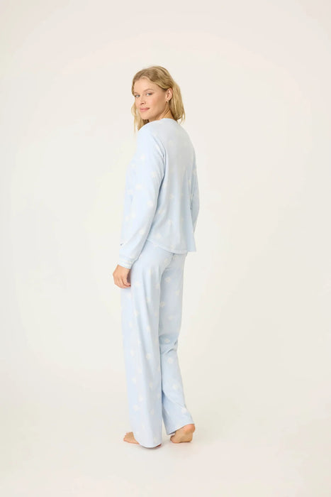 PJ Salvage Blue Whisper Apres All Day Pajama Set RQAAST2