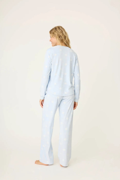 PJ Salvage Blue Whisper Apres All Day Pajama Set RQAAST2