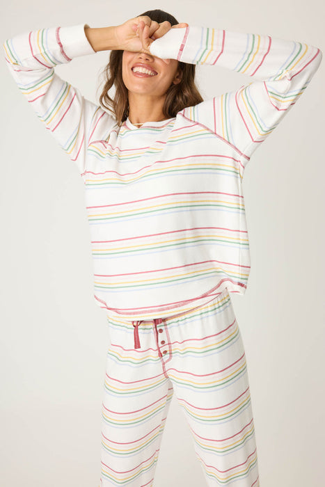 PJ Salvage Joy To The World Pajama Set RQJWLS2/RQJWP2