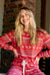 PJ Salvage Red Snowflake Kisses Pajama Set RQSKLS1/RQSKP1