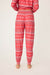 PJ Salvage Red Snowflake Kisses Pajama Set RQSKLS1/RQSKP1