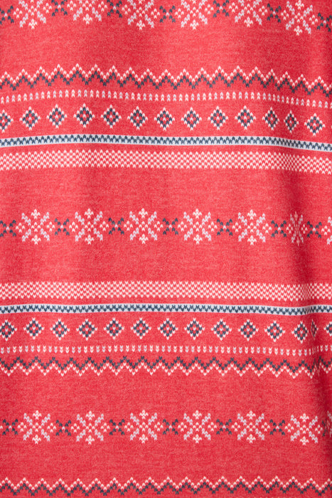 PJ Salvage Red Snowflake Kisses Pajama Set RQSKLS1/RQSKP1