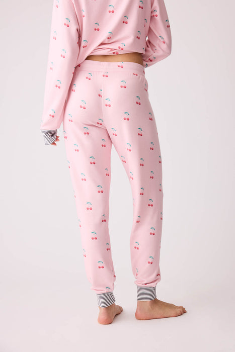 PJ Salvage Ballet Pink Life is Sweet Pajama Set Plus Size RRLSST