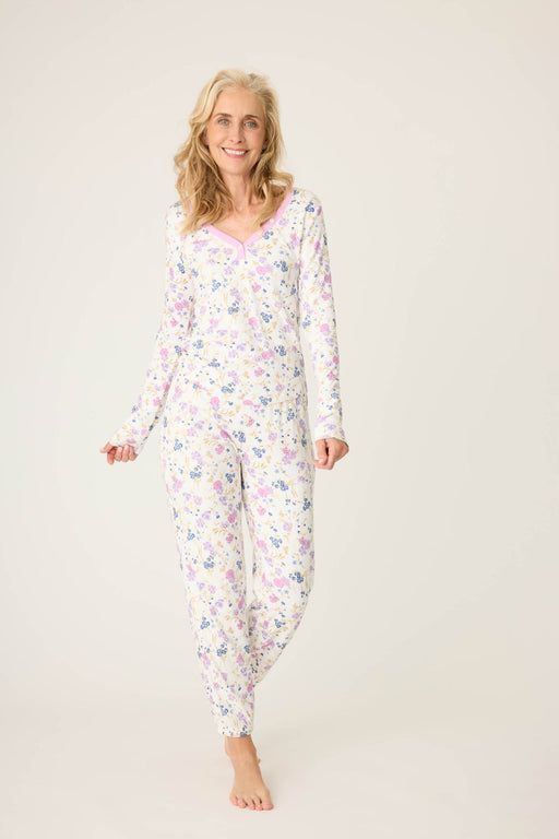 PJ Salvage Ivory Floral More Amour Lounge Set RRMALS/RRMAP