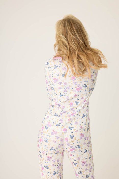 PJ Salvage Ivory Floral More Amour Long Sleeve Top RRMALS 