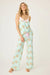 PJ Salvage Bright Mint Adrian Valencia x PJ Salvage Floral PJ Set RSAVST