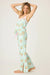PJ Salvage Bright Mint Adrian Valencia x PJ Salvage Floral PJ Set RSAVST