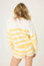 PJ Salvage Lemon Cabana Paradise Long Sleeve "Paradise" Top RSCDLS2
