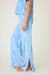 PJ Salvage Bright Blue Cabana Paradise Palm Print Pajama Set RSCDLS1/RSCDP