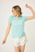 PJ Salvage Seafoam Lime & Sunshine Graphic "Margarita" T-Shirt RSLST