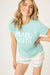 PJ Salvage Seafoam Lime & Sunshine Graphic "Margarita" T-Shirt RSLST