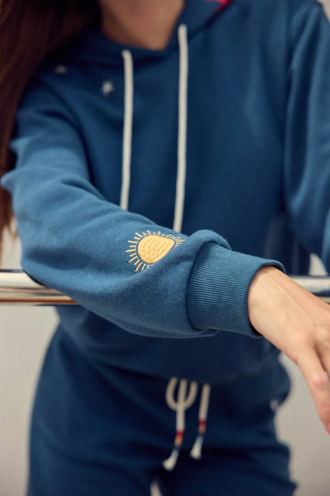 PJ Salvage Harbor Maritime Lounge Embroidered Hoodie RSMLHD