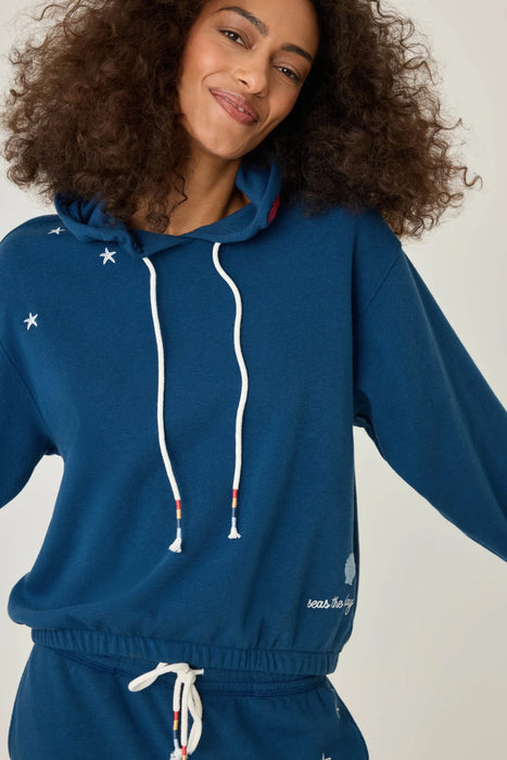 PJ Salvage Harbor Maritime Lounge Embroidered Hoodie RSMLHD