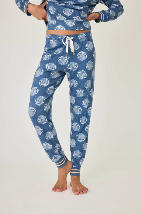 PJ Salvage Maritime Lounge Shell Top and Banded Pants Set RSMLLS1/RSMLP1