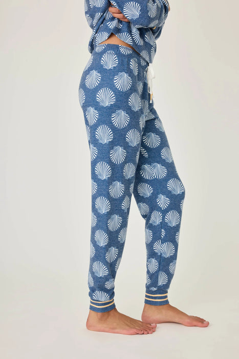 PJ Salvage Maritime Lounge Shell Top and Banded Pants Set RSMLLS1/RSMLP1
