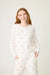 PJ Salvage Ivory Peachy Party Long Sleeve 2-Piece Pajama Set RSPPLS/RSPPP1