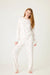 PJ Salvage Ivory Peachy Party Long Sleeve 2-Piece Pajama Set RSPPLS/RSPPP1