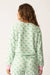 PJ Salvage Spring Green Peachy Party Courtside Long Sleeve Top Set RSPPLS/RSPPP2