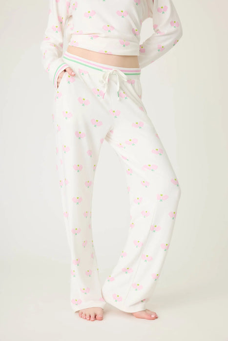 PJ Salvage Ivory Peachy Party Long Sleeve 2-Piece Pajama Set RSPPLS/RSPPP1