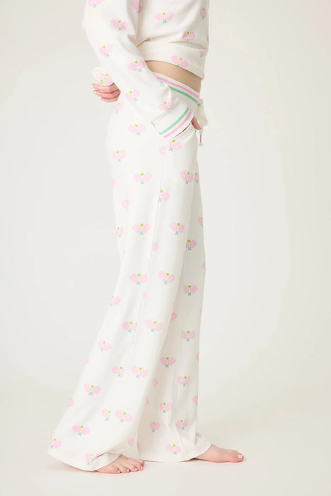 PJ Salvage Ivory Peachy Party Long Sleeve 2-Piece Pajama Set RSPPLS/RSPPP1