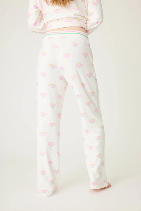 PJ Salvage Ivory Peachy Party Long Sleeve 2-Piece Pajama Set RSPPLS/RSPPP1