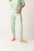 PJ Salvage Spring Green Peachy Party Courtside Long Sleeve Top Set RSPPLS/RSPPP2